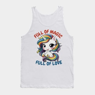 unicorn are full of love Tank Top